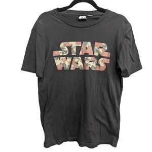 Camo Star Wars t-shirt black medium